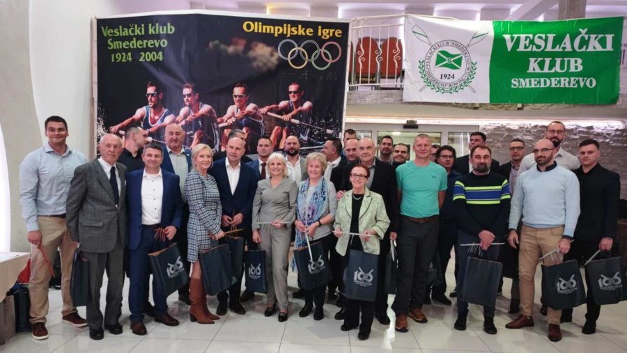 DODELOM PLAKETA VESLAČKI KLUB SMEDEREVO ZAVRŠIO OBELEŽAVANJE 100 GODINA POSTOJANJA